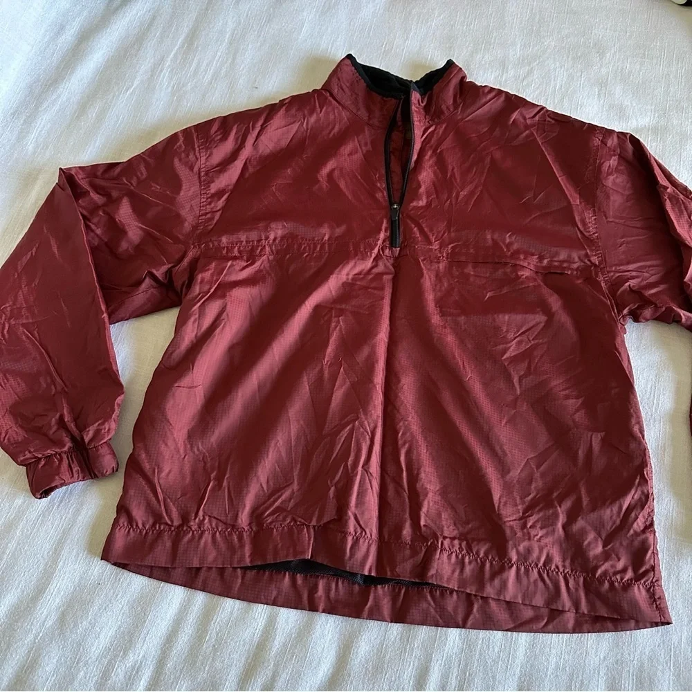 Clearwater Outfitters Mens M Ripstop Nylon Windbreaker Jacket Outdoors Hiking